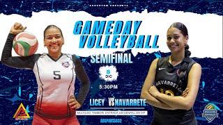 NAVARRETE vs LICEY | JUEGO 2 SEMIFINAL  INTERMUNICIPAL DE VOLEIBOL TAMBORIL 2024