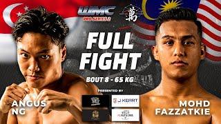 WMC Pro Series 2 - Bout 8 SUPER 4  (Angus Ng vs Mohd Fazzatkie)