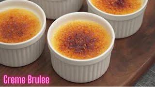 طرز تهیه کرم بروله یه دسر فرانسوی جذاب | How To Make Creme Brulee Recipe [ASMR]