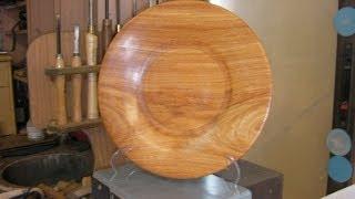 #46 Torneando platos - Woodturning platters (resubido)