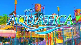 Aquatica Orlando Water Park 2024, Florida | Walking Tour