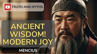 MENCIUS on TRUE Happiness Ancient Chinese Wisdom for Fulfillment