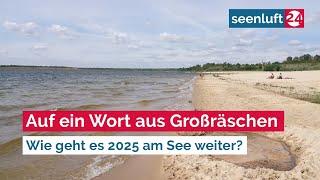 Bürgermeistergespräch Großräschen - Wie geht es 2025 am See weiter?