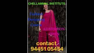 Tailoring&fashion designer COURSE best coaching Chellammal Institute Madurai-9445105454,9043557425