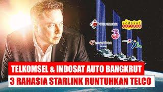 3 Langkah Starlink Bisa Menggulung Telkomsel dan Indosat