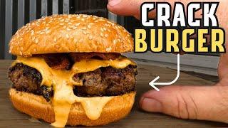 I Tried The Viral Crack Burger | KJ Griddle Recipe