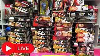 MASSIVE WWE FIGURE UNBOXING LIVESTREAM 2024!