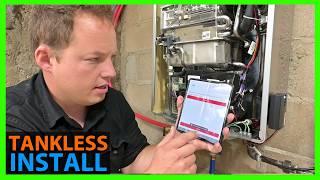 How To Install a Tankless Water Heater - Complete Installation!