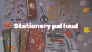 Stationery Pal Haul || Back to school ‍️~ giveaway asmr