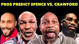 “CRAWFORD KNOCKS OUT SPENCE” - PROS PREDICT SPENCE VS. CRAWFORD: TYSON, JONES, THURMAN, BRONER, MORE