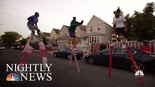 Magic Of Moko Jumbies: New Generation Of Teens Take Up Stilt Dancing Tradition | NBC Nightly News