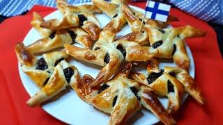 How to make Finnish Christmas Pastries / Tarts - Joulutortut recipe (Quick and easy)