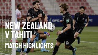 New Zealand vs Tahiti | 28 March 2022 | Oceania Qualifiers