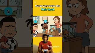 Who Broke The fish Tank? Speed vs Ronaldo #riddlewar #viralviews #game #puzzle #quiz #footballmeme