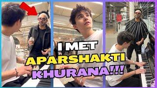 Look who I met in LondonA crazy interaction with THE Aparshakti Khurana