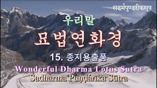 묘법연화경(우리말) 15. 종지용출품 HD