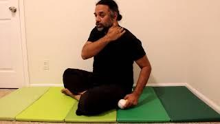 Headaches? Neck Pain? - Fix it at Home! Step 1 : Levator Scapulae Upper TrP Self Release and Massage