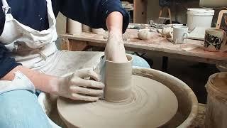 Painting on the base of the first pre-fired ceramic bone or flower steaming technique