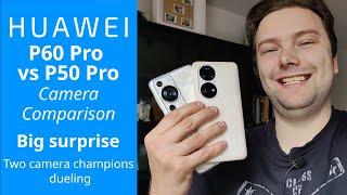 Huawei P60 Pro vs P50 Pro - Camera Comparison - Astonishing surprise - Snapdragon vs Kirin