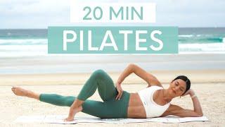 20 MIN EXPRESS PILATES WORKOUT || Intermediate Mat Pilates (No Equipment)