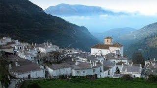 Alpujarra granadina, un horizonte sobre los terraos. Granada