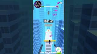 Level 01 Roof Rails – Can I Beat This?!  Epic Win Incoming! #funny #gaming #shorts
