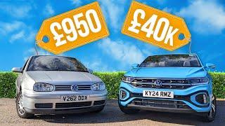 £950 vs £40K VW Cabriolet Challenge