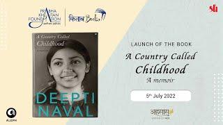 Kitaab Delhi - Launch of the book: A Country Called Childhood with Deepti Naval