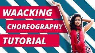 Waacking Beginner Choreography | How To Waack Tutorial - Part 3| DanceWithAbby