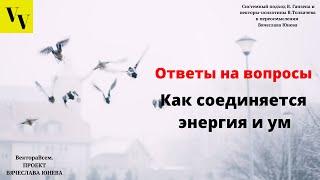 Как соединяется энергия и ум. ВектораВсем. Проект Вячеслава Юнева