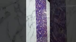 Uv Marble Sheet for Poly Granite Sheet and WPC Work Celling Work #sharmaraja #homedecor #interior 