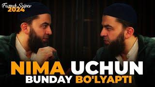 Nima uchun bunday bo'lyapti | Farruh Soipov 2024 suhbat |