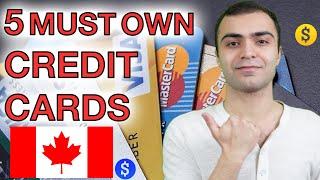 5 Credit Cards Every Canadian MUST HAVE!! - Best Credit Cards For Beginners Canada 2024