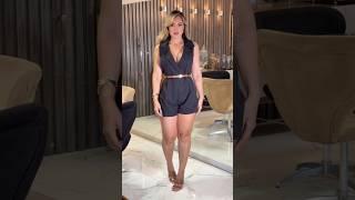 Chic Black Romper Look That Turns Heads | Classy & Confident #style