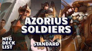 Playing Aggressive with Our Army of Soldiers! Aetherdrift Standard Azorius Soldiers MTG Arena