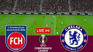 [LIVE] Heidenheim vs Chelsea. Conference League 24/25 Full match - Video game simulation