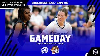 ECS: Girls Basketball Game 12 - Ellwood City at Beaver Falls [01/10/24 - 6:00 PM]