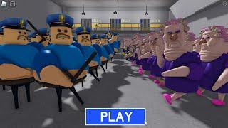 1000 BARRY vs 1000 GRANNIES! BARRY'S PRISON RUN! #roblox #ScaryObby