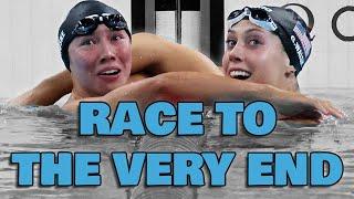 This Race Was Decided by Just 4 HUNDREDTHS | Women's 100 Fly