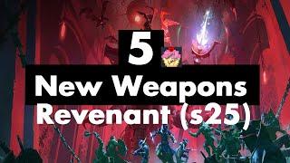 5 new weapons I'm excited for PvP (scuffed audio edition) | Revenant S25 E2