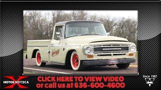 1968 International C-Series 1000 Half-Ton Fleetside Pickup -- SOLD