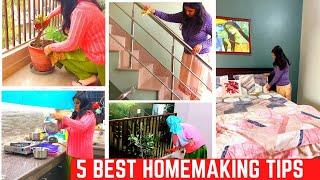 5 Brilliant Homemaking Tips | Home and Kitchen Organization Ideas | घर  रहे हमेशा साफ सुथरा ️