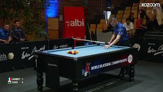 2022 Blackball World Championship - Last 8 Christophe LAMBERT vs Luke VOKES