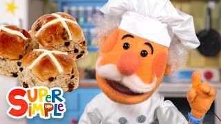 Hot Cross Buns | Nursery Rhymes | Super Simple Songs