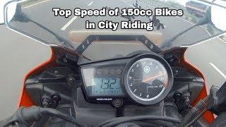 Top Speed of 150cc Bikes in City Ride | Tamil | B4Choose