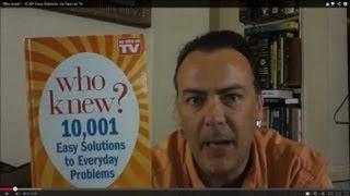 Who Knew? - 10,001 Easy Solutions. As Seen on TV