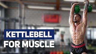 15-Minute Kettlebell Workout To Build Muscle - (FOLLOW ALONG)