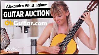 Important Auction: Alexandra Whittingham sells her guitar on OhGuitar.com