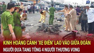 Bản tin thời sự: Kinh hoàng cảnh ‘xe điên’ lao vào giữa đoàn người đưa tang tông hàng loạt người