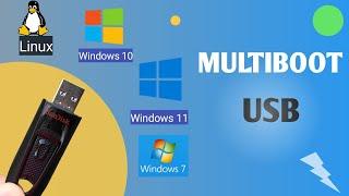 How to Create Multiple Bootable USB Pendrive | Multiboot USB | How to Make Multiboot USB